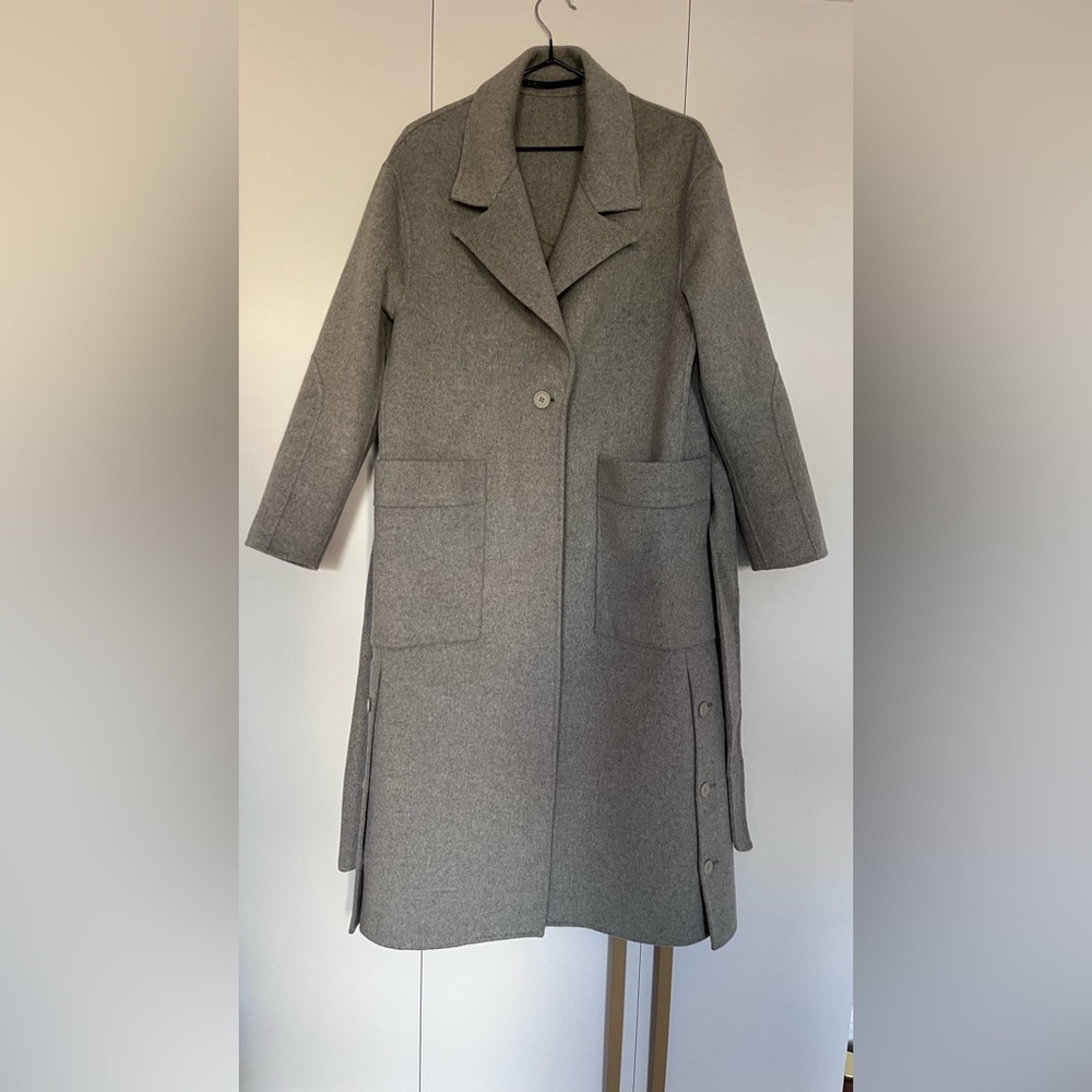 Wool Gray Women's coat